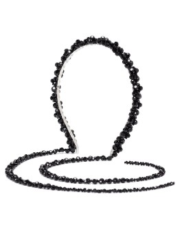Drip beaded headband