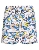 Bulldog South Beach floral print swim shorts