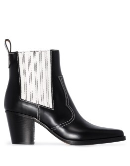 Western 60mm ankle boots