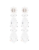 flower bead earrings