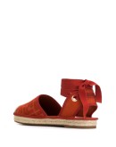 FF motif-embroidered espadrilles
