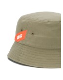 logo tag bucket hat