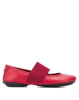 flat slip-on ballerina shoes