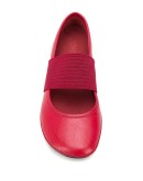 flat slip-on ballerina shoes