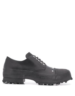 studded Derby shoes