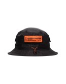 logo embroidered bucket hat