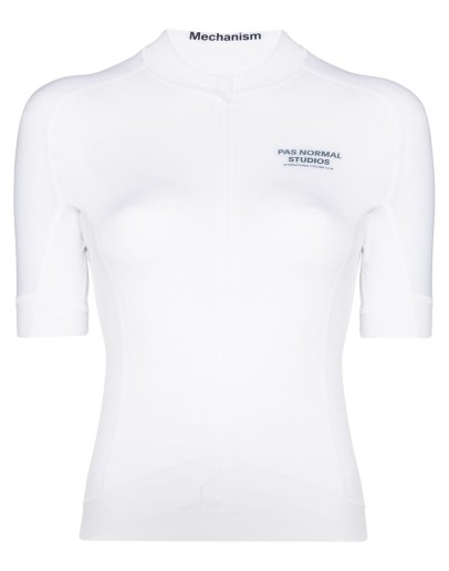 Mechanism jersey zip-up top