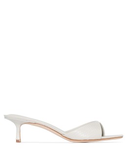 3.11 50mm leather mules