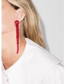 Drip crystal drop earrings