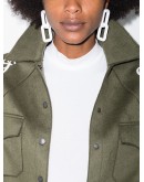 link drop earrings