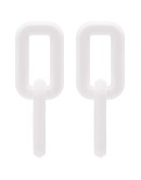 link drop earrings