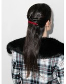 crystal flower hair clip
