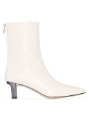 Molly 55m croc-effect ankle boots