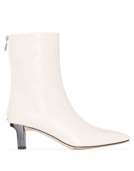 Molly 55m croc-effect ankle boots