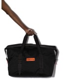 logo patch duffle bag
