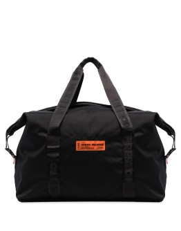 logo patch duffle bag