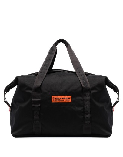 logo patch duffle bag