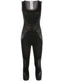 paisley stretch jersey jumpsuit