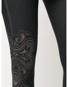 paisley stretch jersey jumpsuit