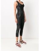 paisley stretch jersey jumpsuit
