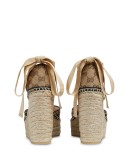 GG logo espadrille wedges