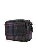 heritage r-design messenger check quilted bag