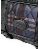 heritage r-design messenger check quilted bag