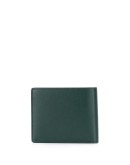 folder logo embossed wallet