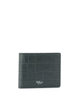 crocodile effect fold-over wallet