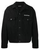 logo denim jacket