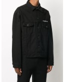 logo denim jacket