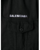 logo denim jacket