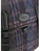 heritage r-design check quilted backpack