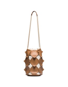 Puzzle bucket bag