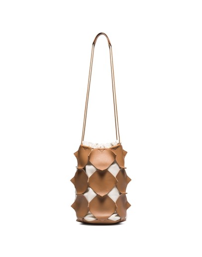 Puzzle bucket bag