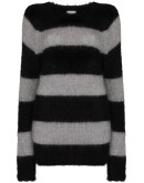 Heath stripe-pattern jumper
