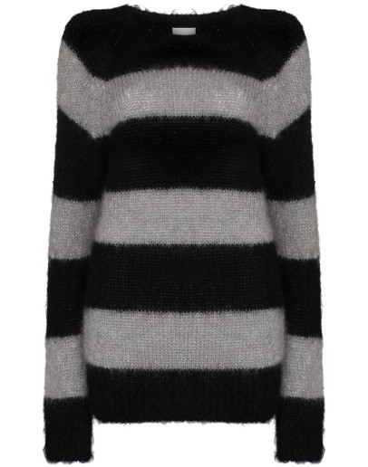 Heath stripe-pattern jumper