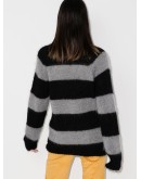 Heath stripe-pattern jumper