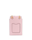 logo plaque phone pouch