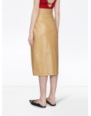 leather pencil skirt