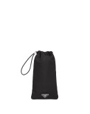 logo plaque glasses case