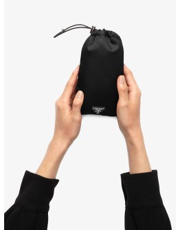 logo plaque glasses case