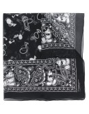 x Disney paisley print scarf