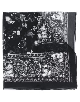 x Disney paisley print scarf