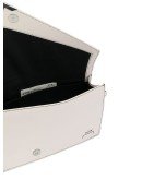 logo print shoulder bag