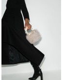 nuvola faux pearl clutch bag