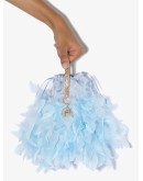 twiggy feather clutch 
