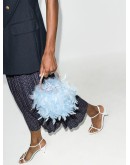 twiggy feather clutch 