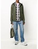 D-Macs two-tone straight jeans