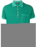 lettering logo polo shirt